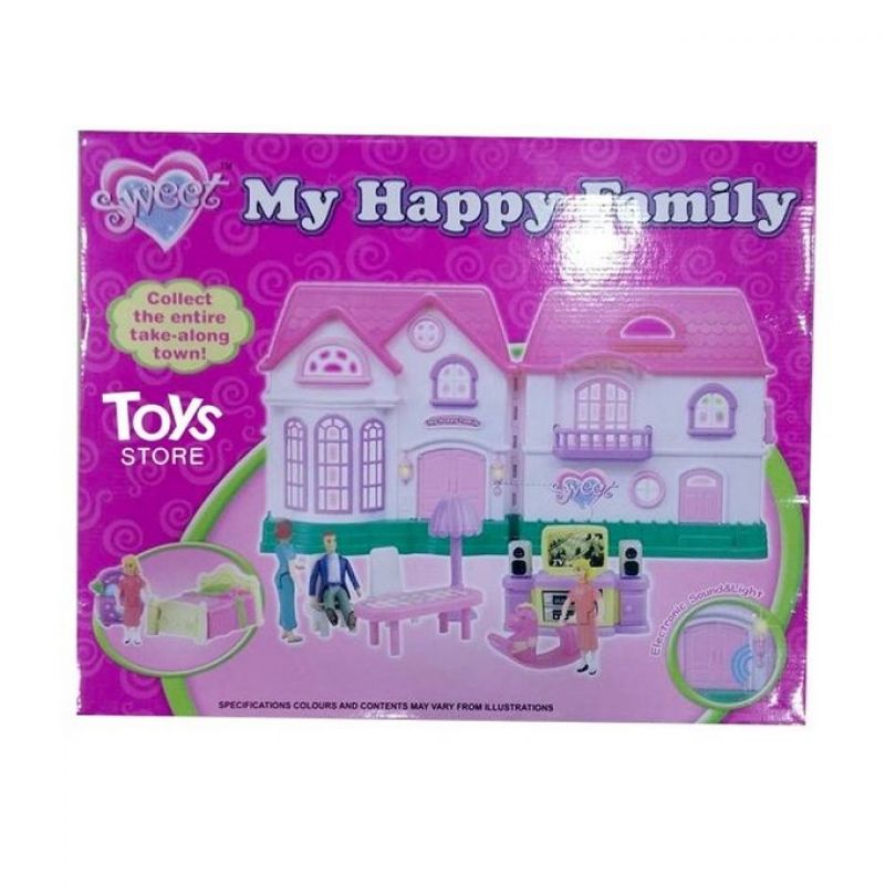 My Happy Family Doll House - Multicolor